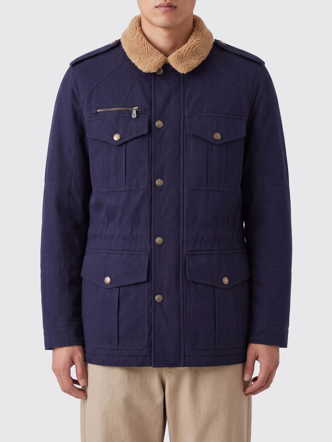 BRUNELLO CUCINELLI Jacket Men color Blue