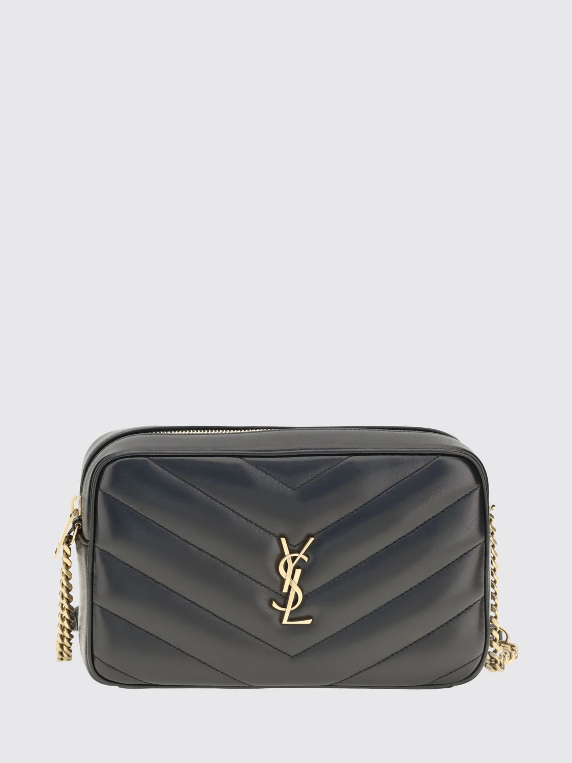 SAINT LAURENT LouLou Mini Bag in Matelassé Lambskin with Monogram