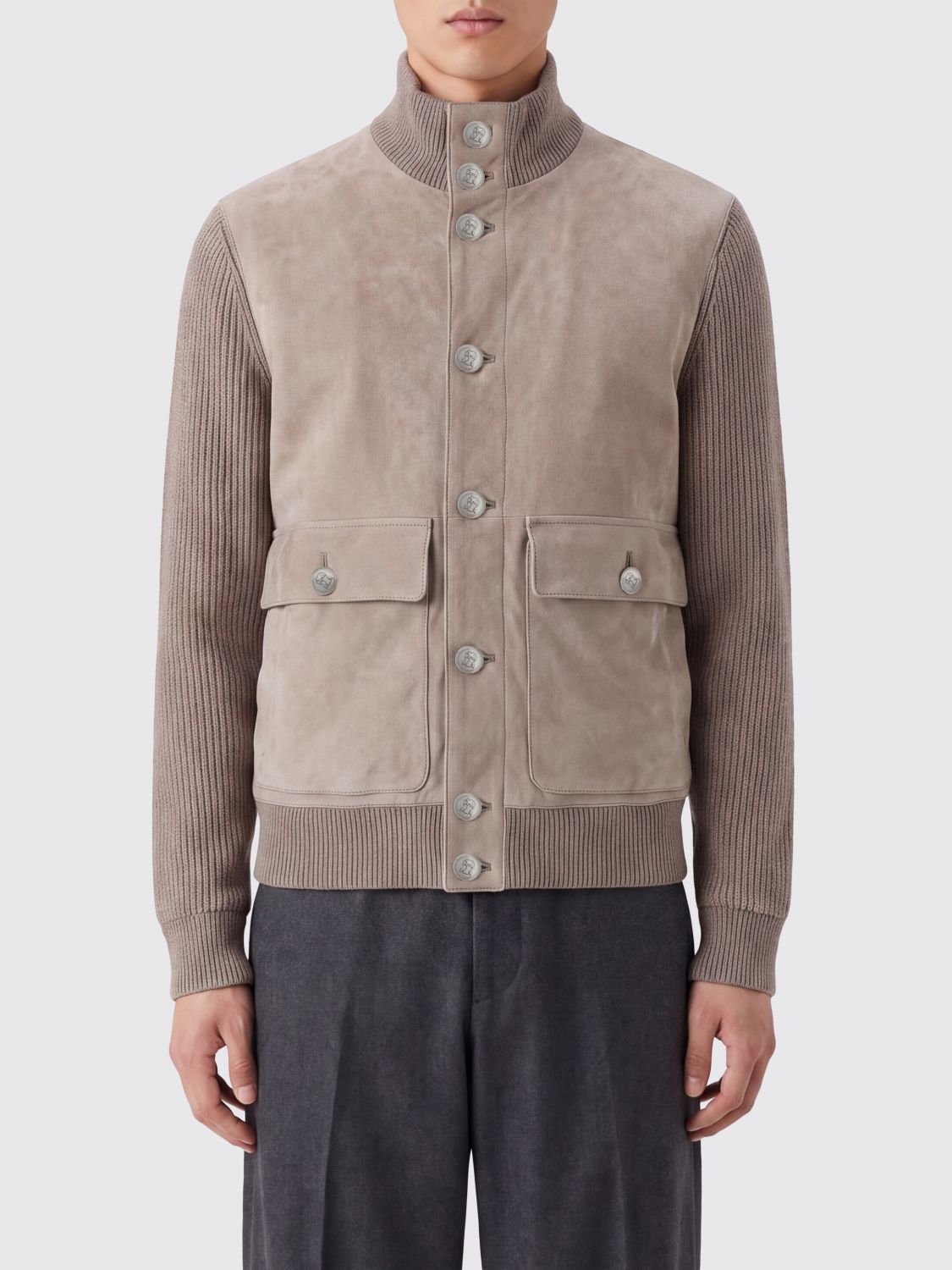 BRUNELLO CUCINELLI Jacket Men color Hazel