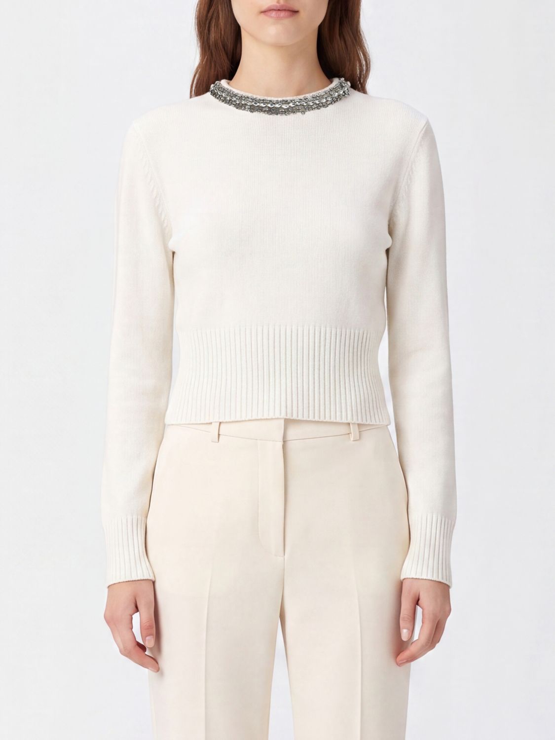 PINKO Sweater Woman color White