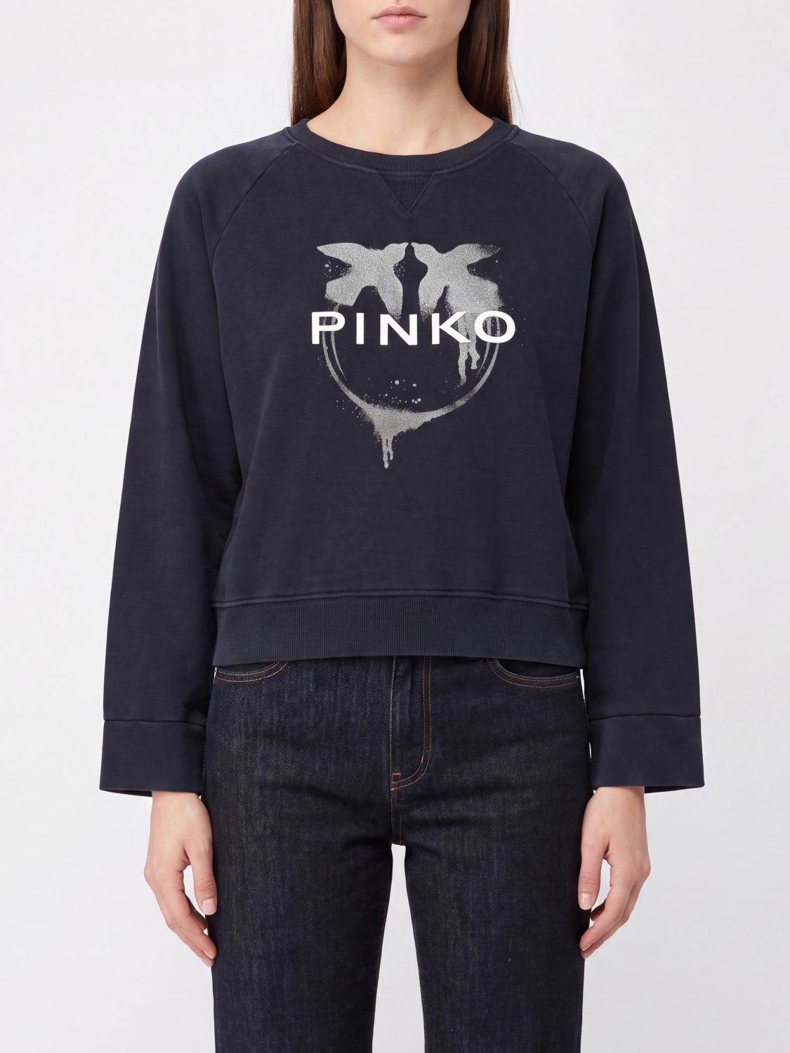 PINKO Sweatshirt Woman color Black