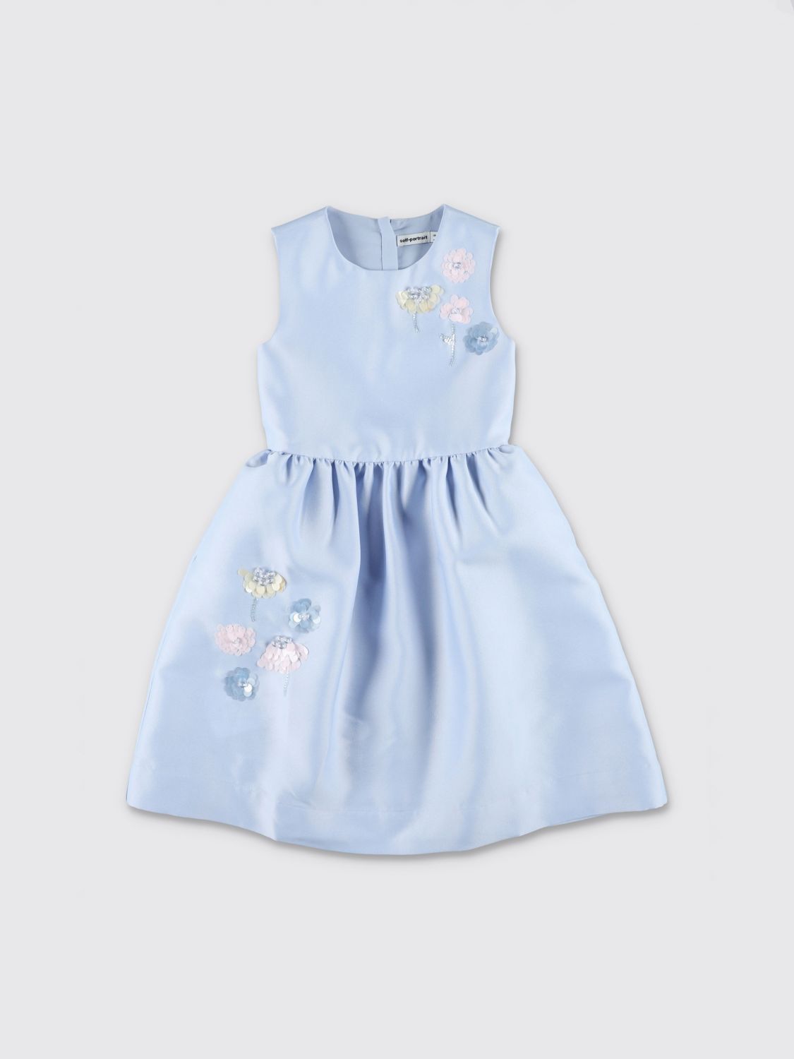 SELF-PORTRAIT Dress Kids color Blue