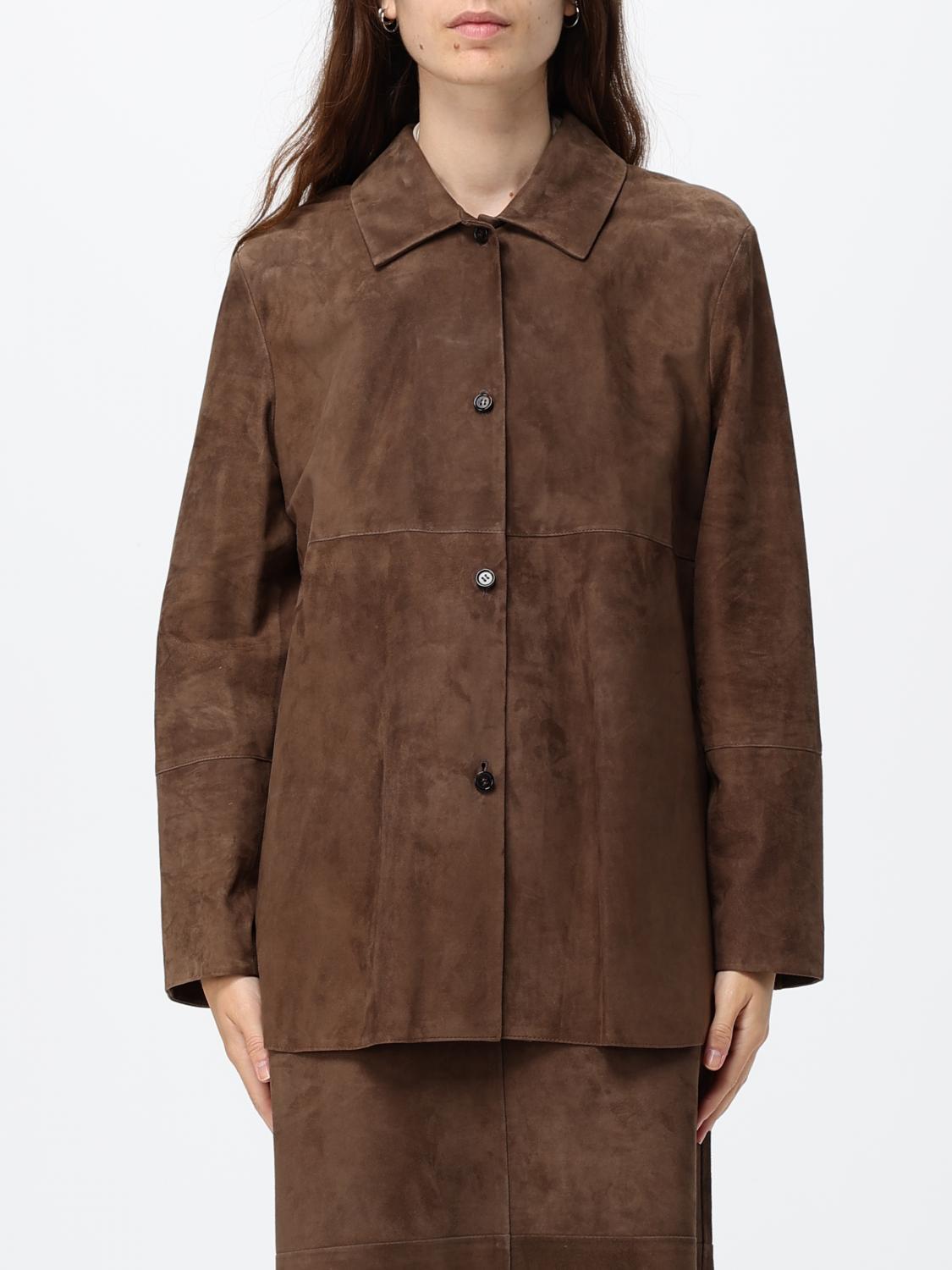'S MAX MARA Jacket Woman color Gold