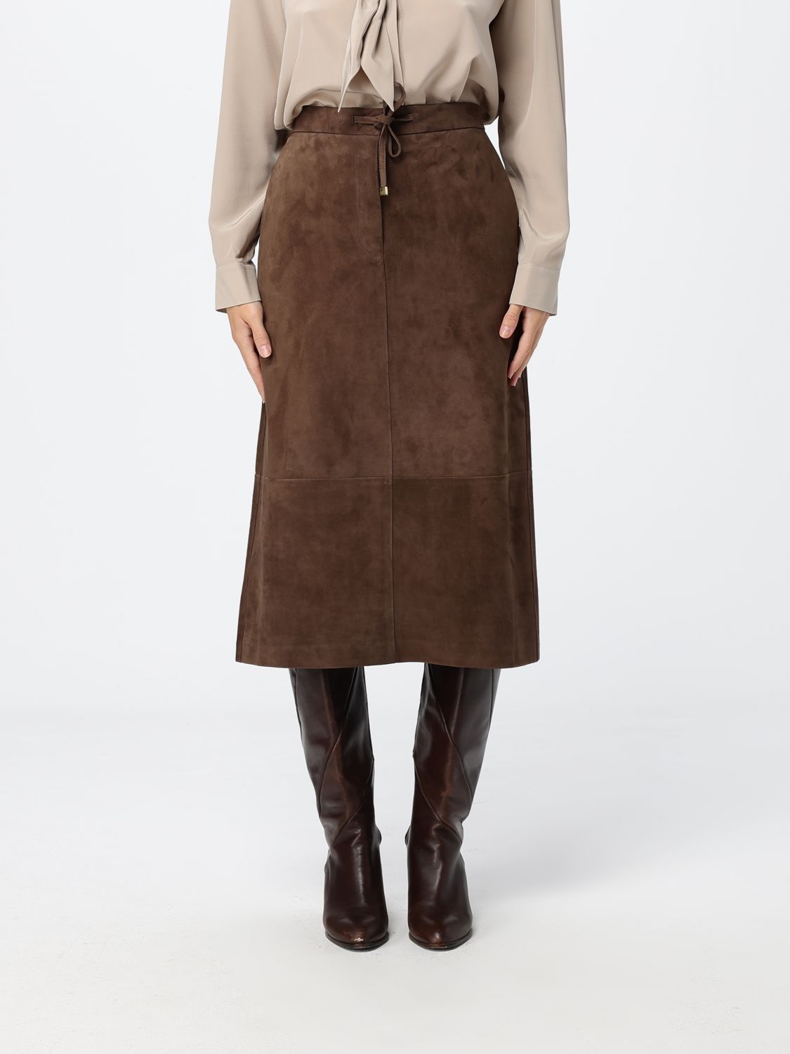 'S MAX MARA Skirt Woman color Brown