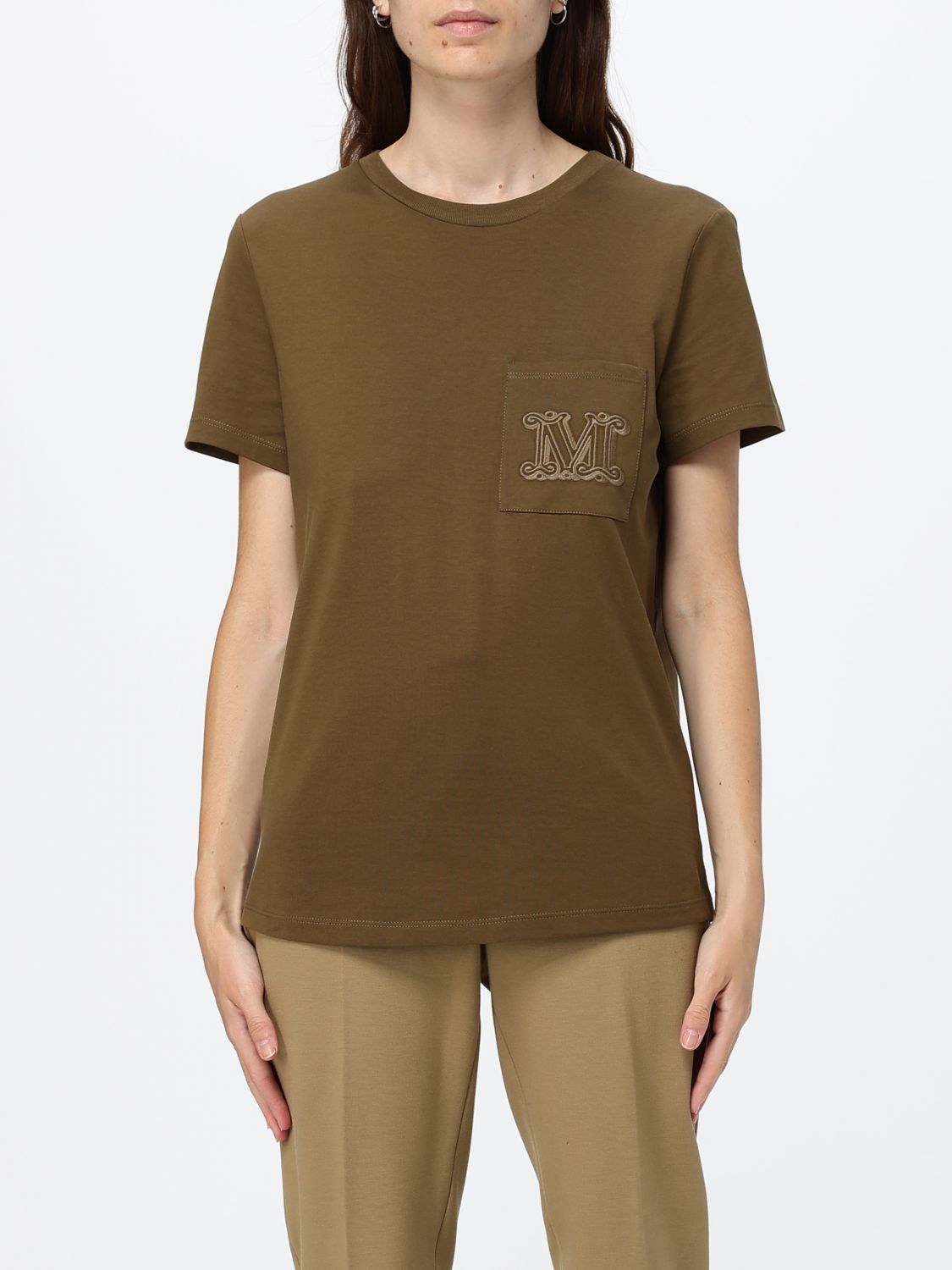 MAX MARA Top Woman color Green
