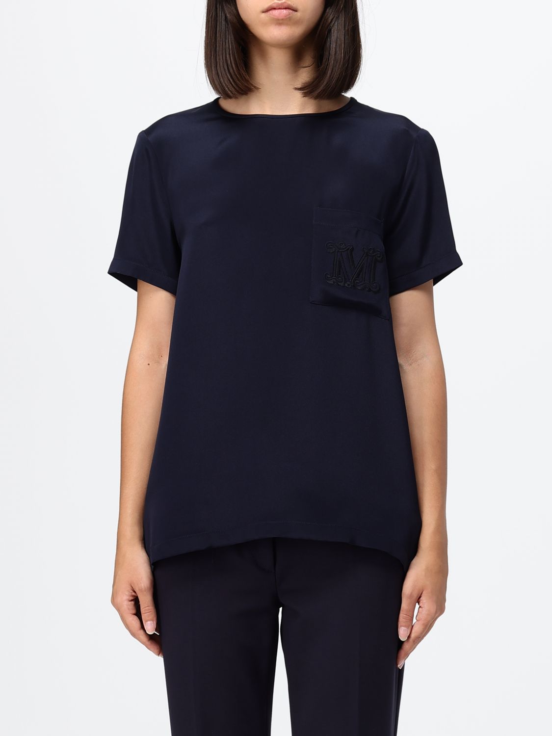 MAX MARA Shirt Woman color Blue
