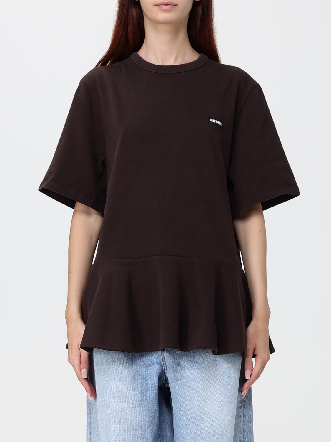 ROTATE Top Woman color Brown