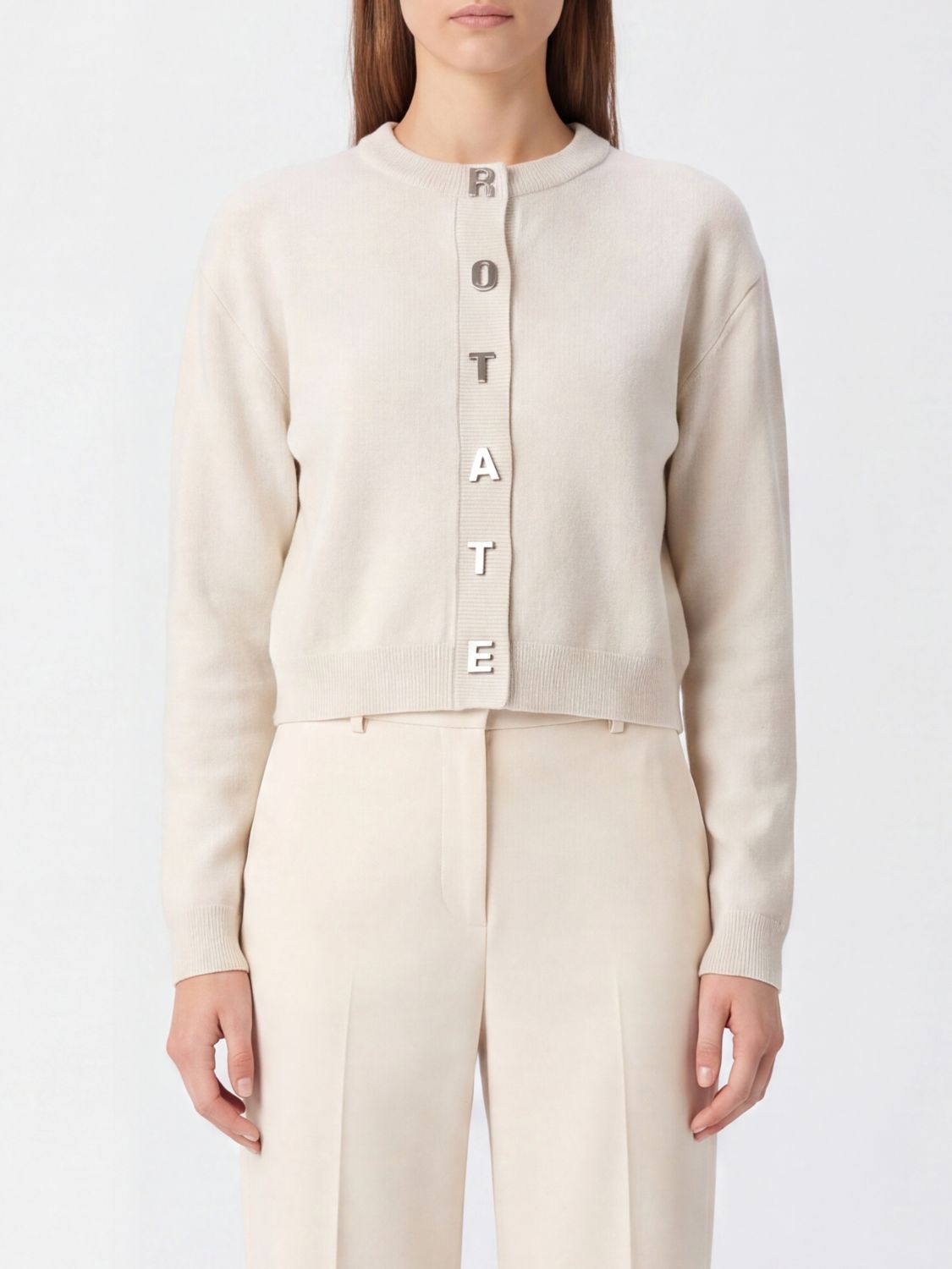 ROTATE Sweater Woman color Grey