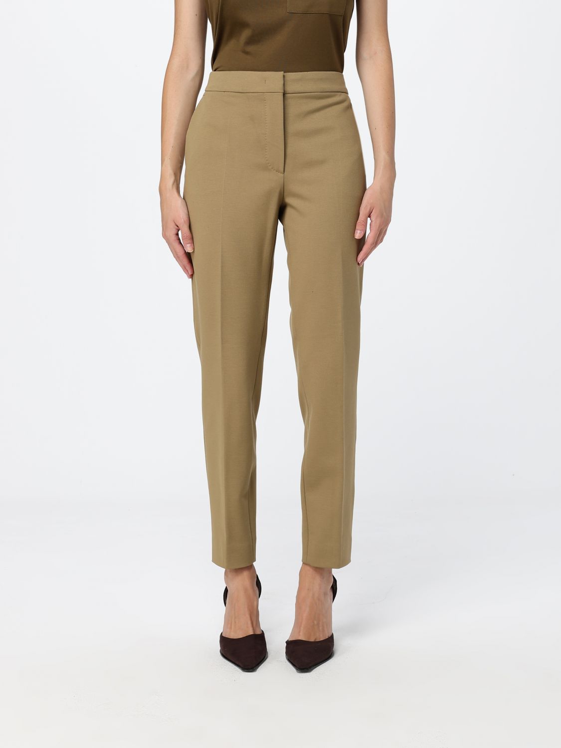 MAX MARA Pants Woman color Green