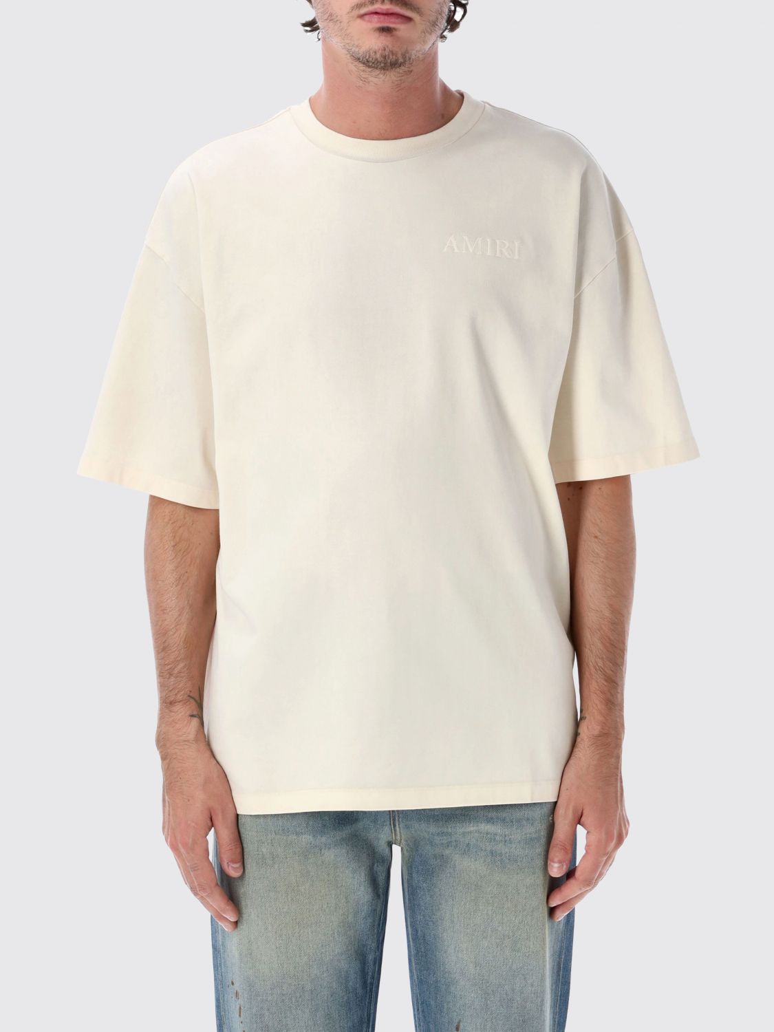 AMIRI T-Shirt Men color Ivory
