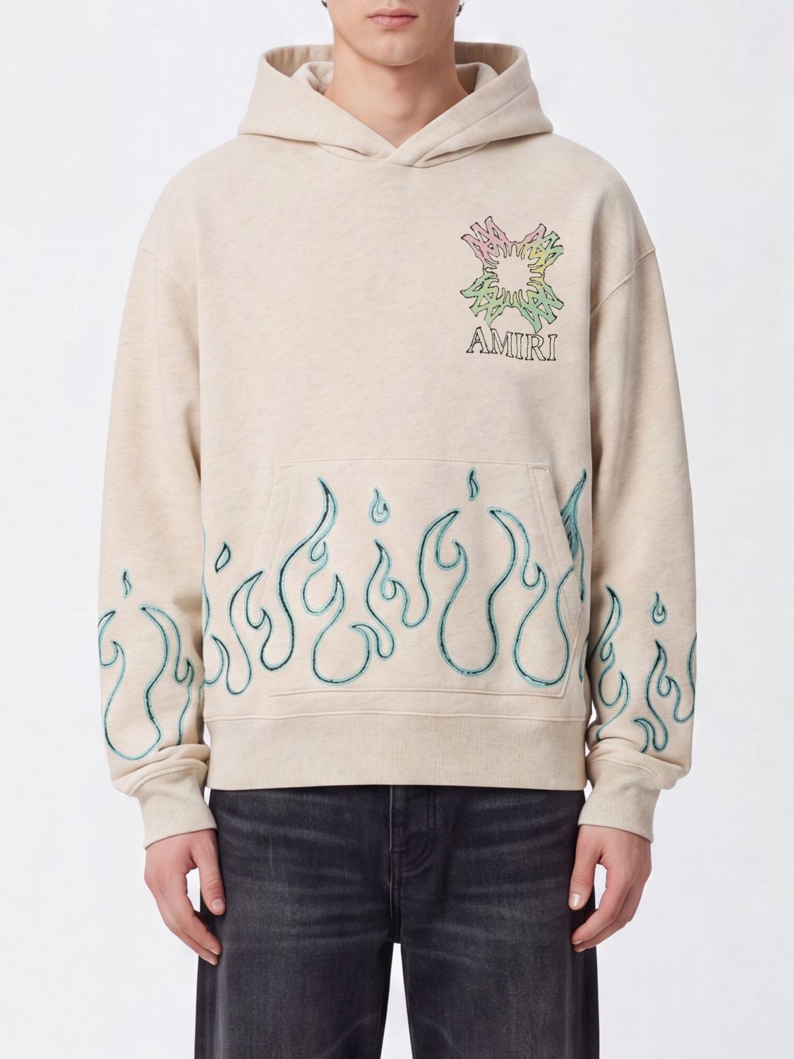 AMIRI Sweatshirt Men color Ivory