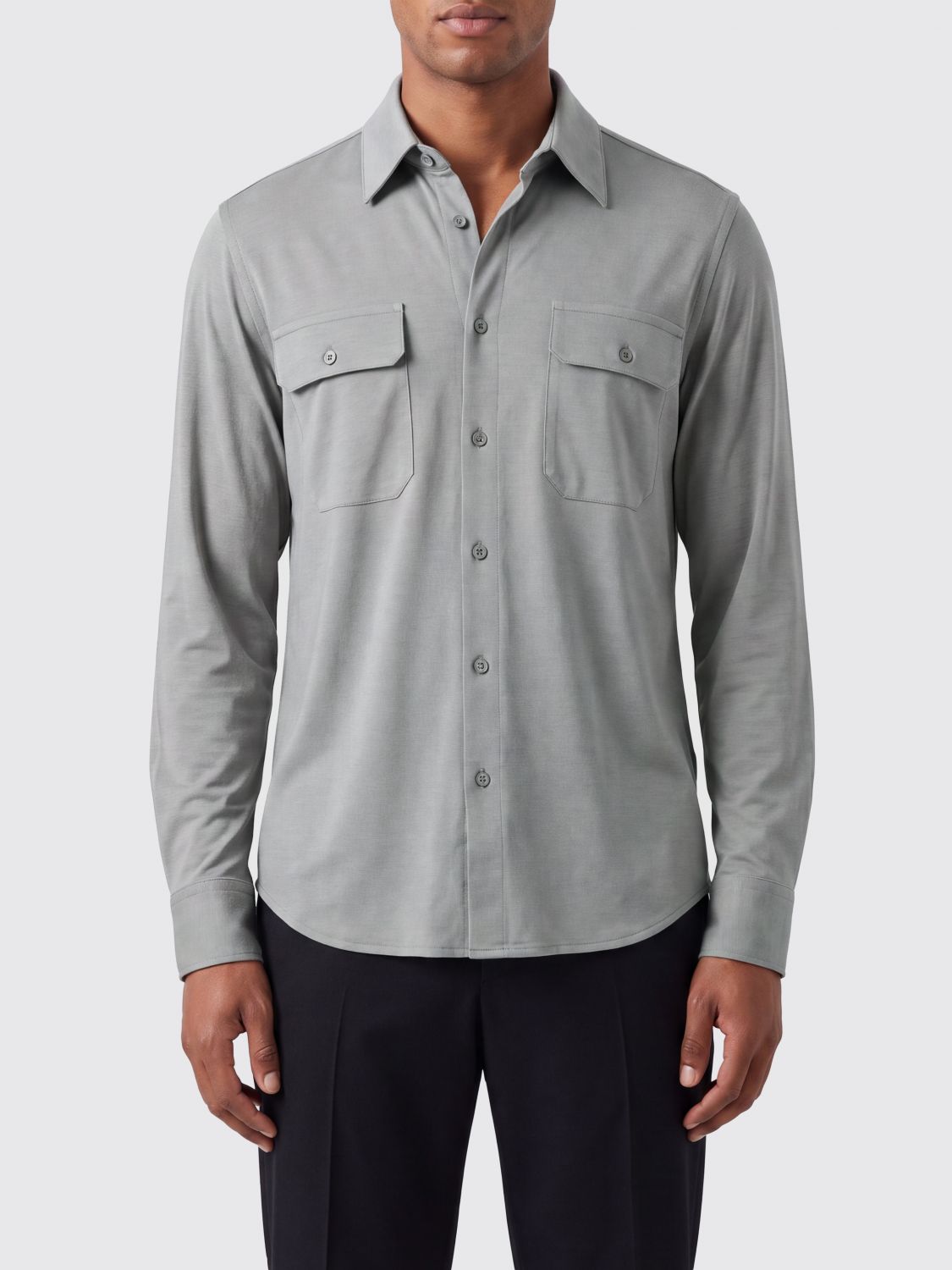 TOM FORD Shirt Men color Grey