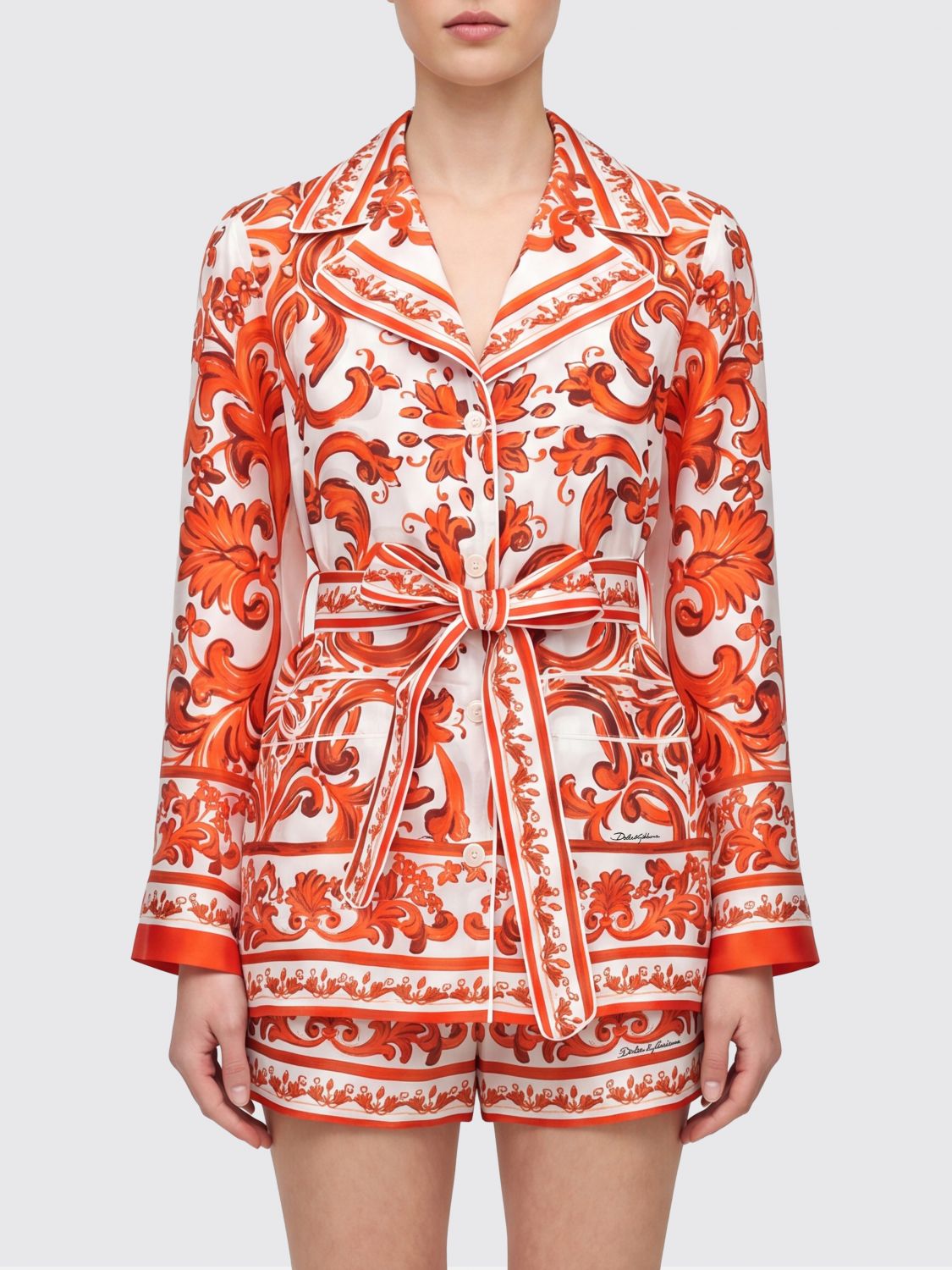 DOLCE & GABBANA Shirt Woman color Orange