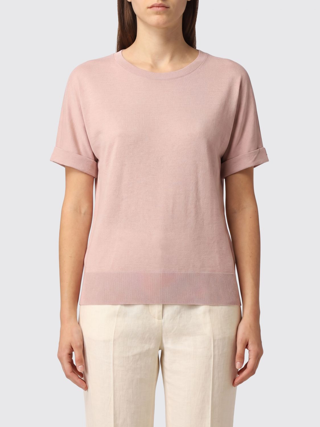HERNO T-Shirt Woman color Blush Pink