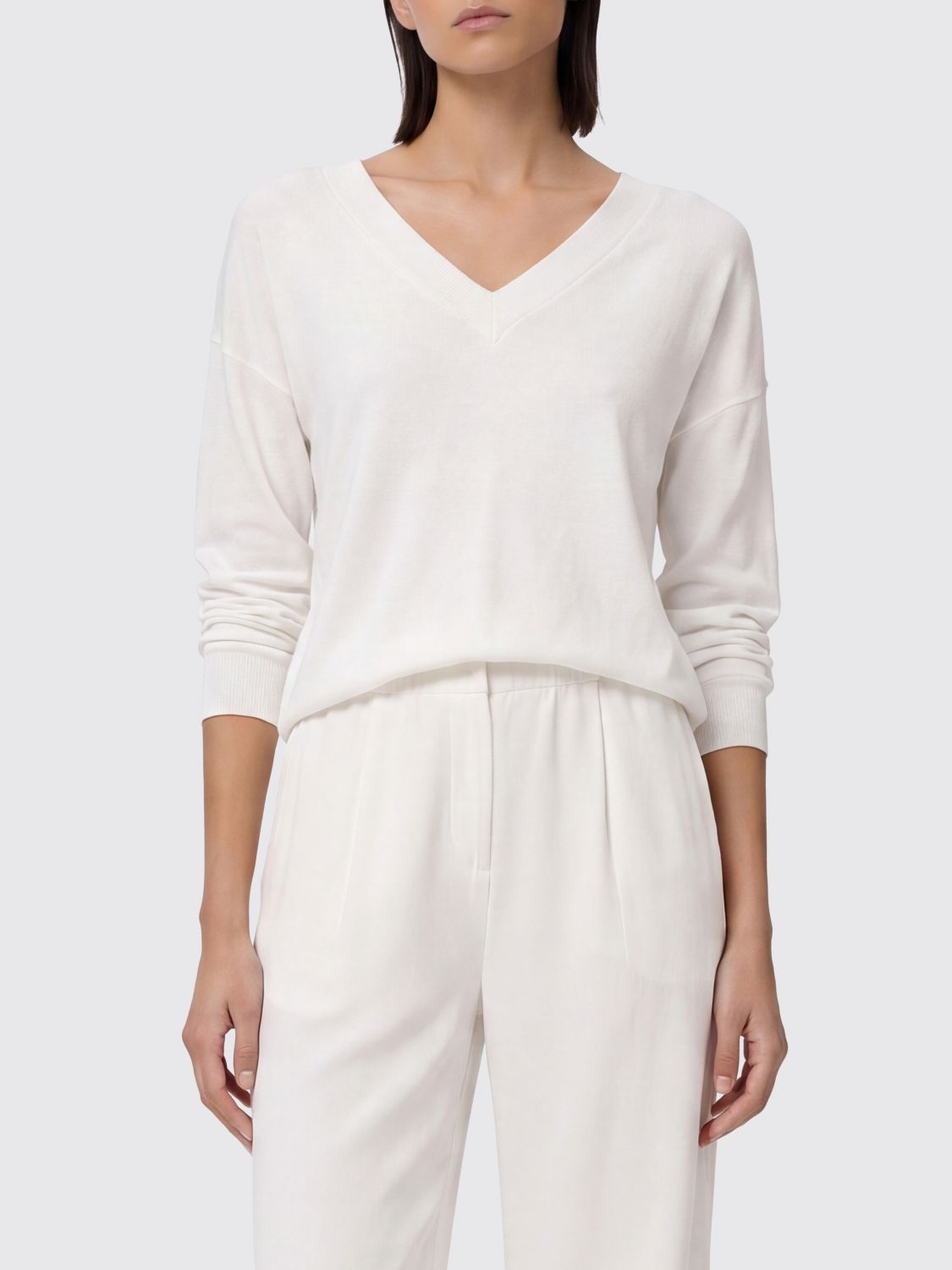 HERNO Sweater Woman color White