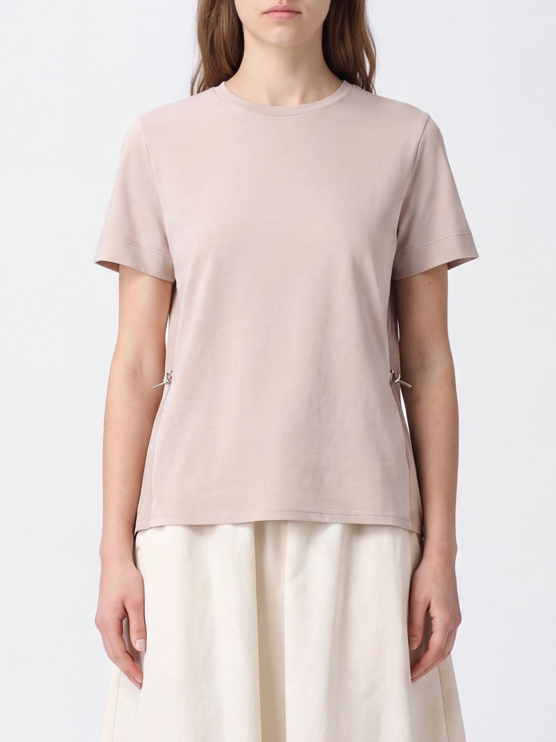 HERNO Short-Sleeved Crew Neck T-Shirt in Pure Cotton