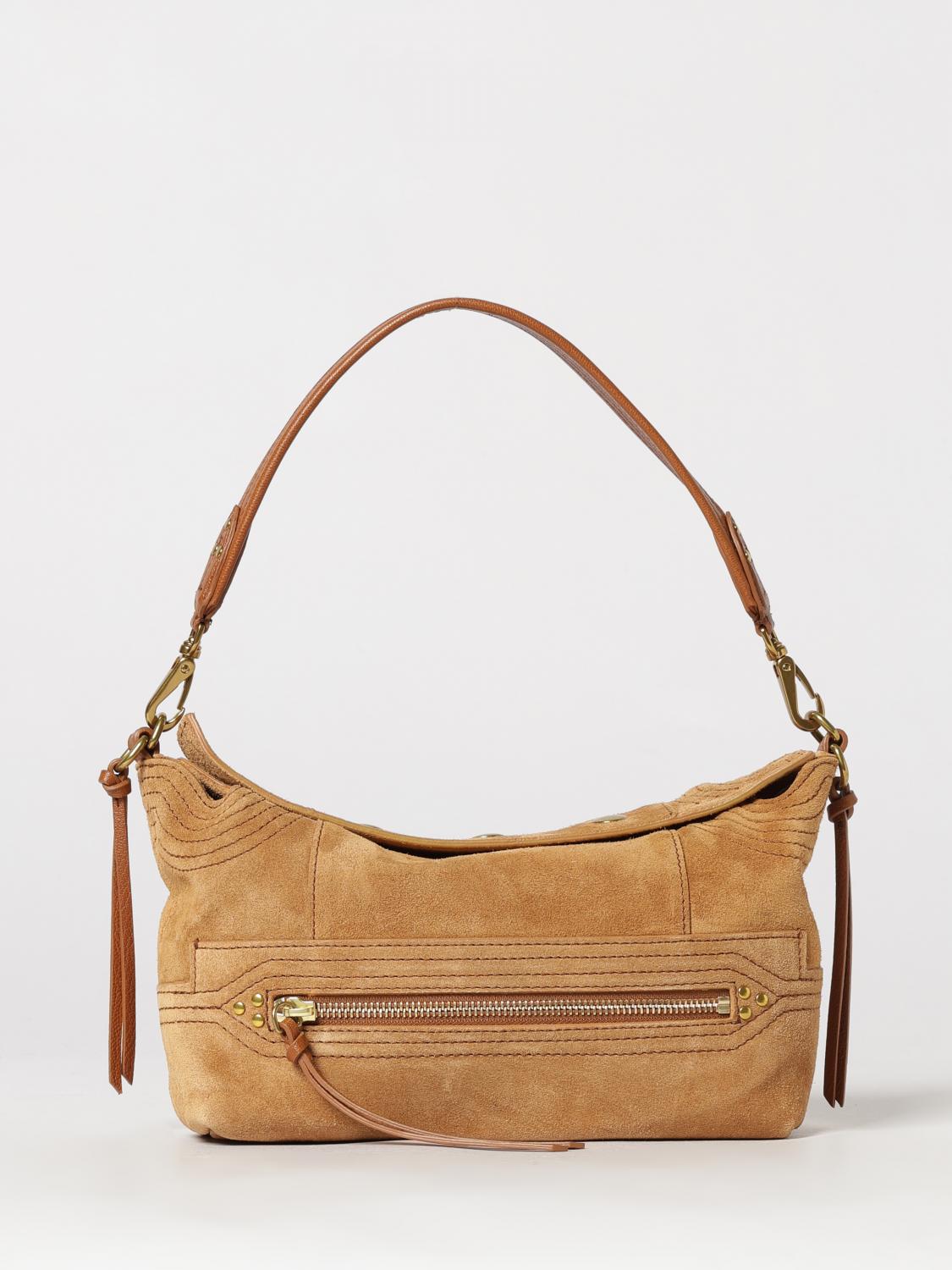 Jerome Dreyfuss Lucky Mini Suede Calfskin Shoulder Bag