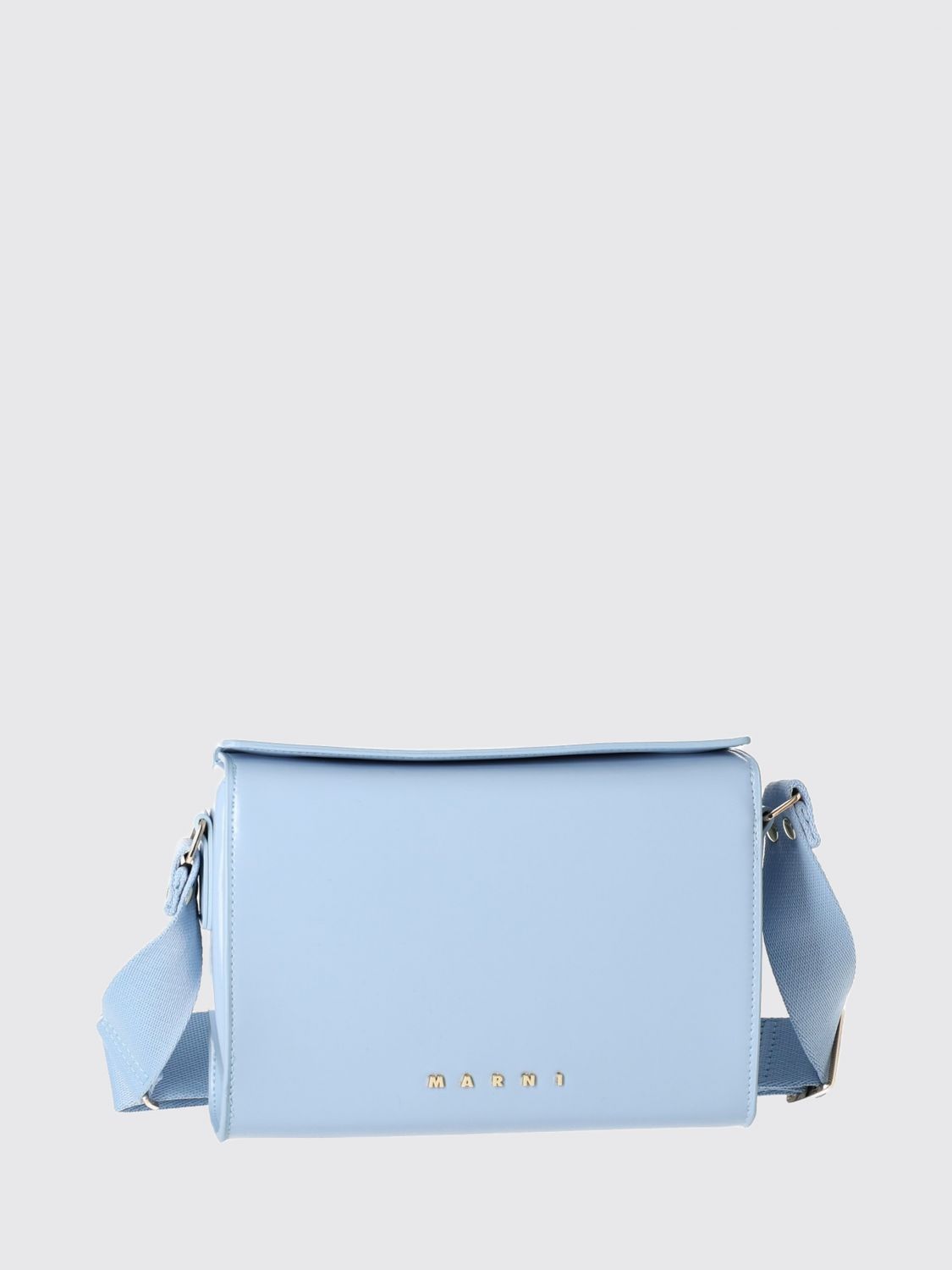 MARNI Borsa a spalla Vivian da bambino in canvas con tracolla regolabile