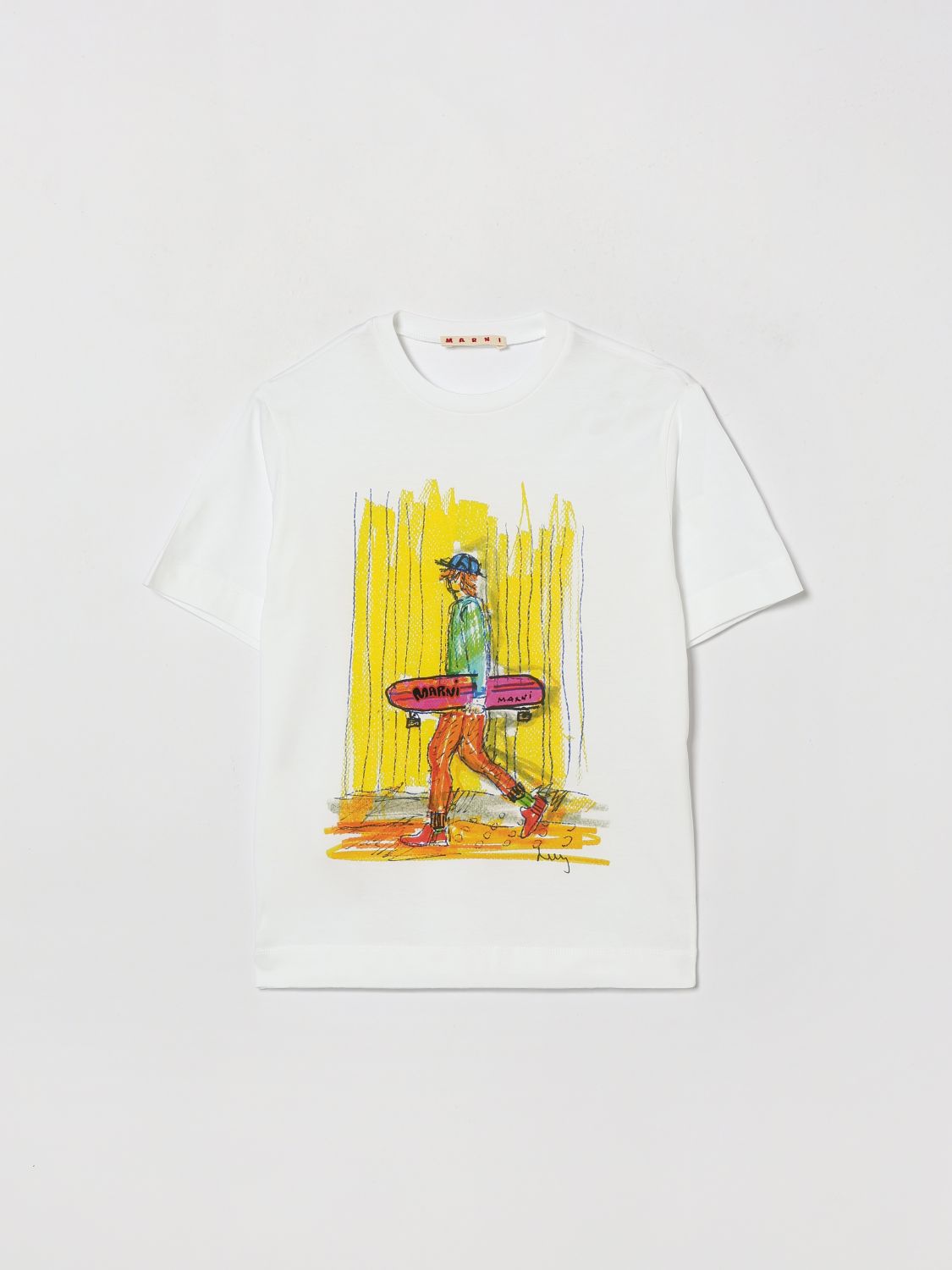 MARNI T-Shirt Bambino colore Bianco