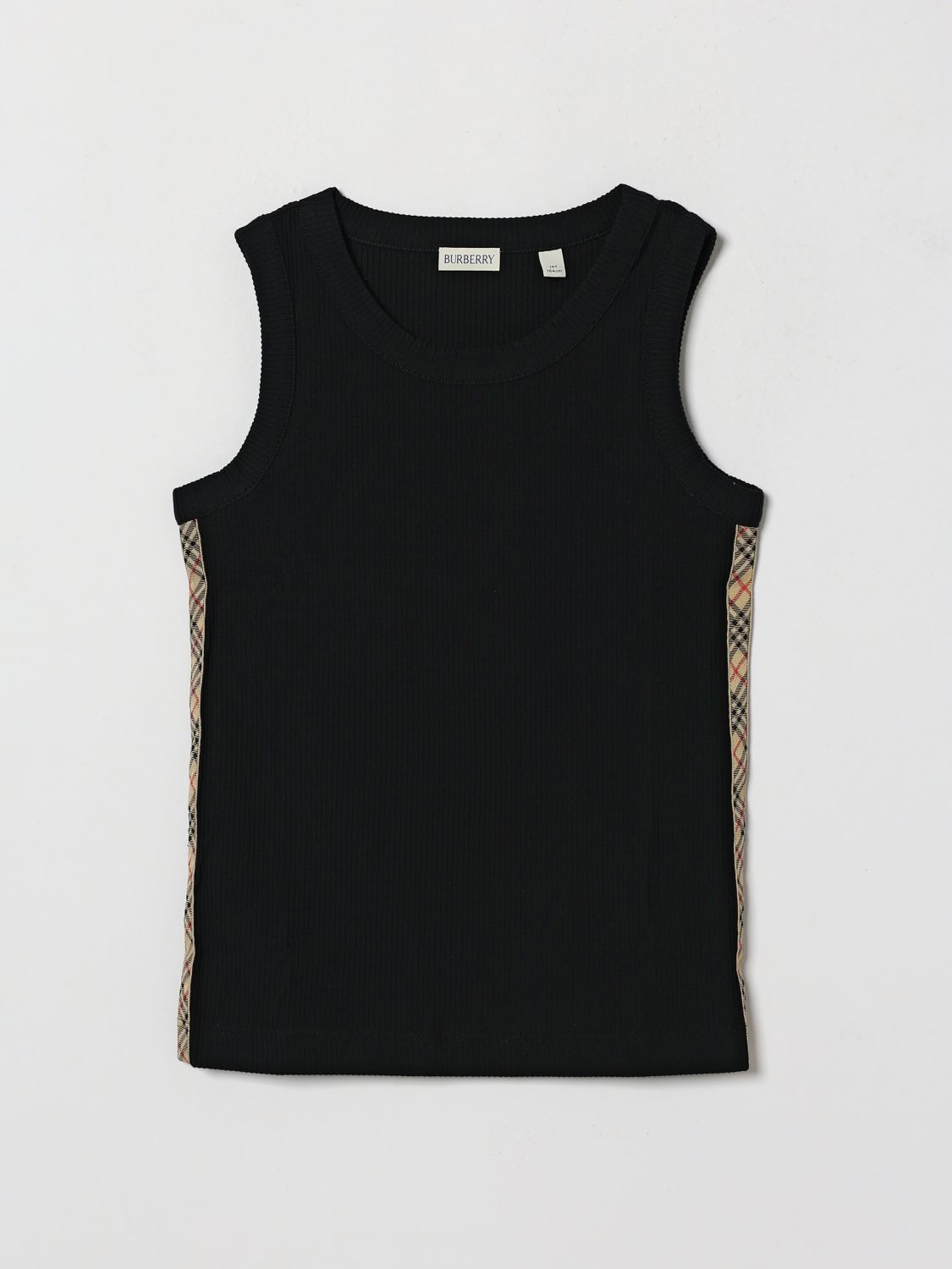 BURBERRY T-Shirt Kids color Black