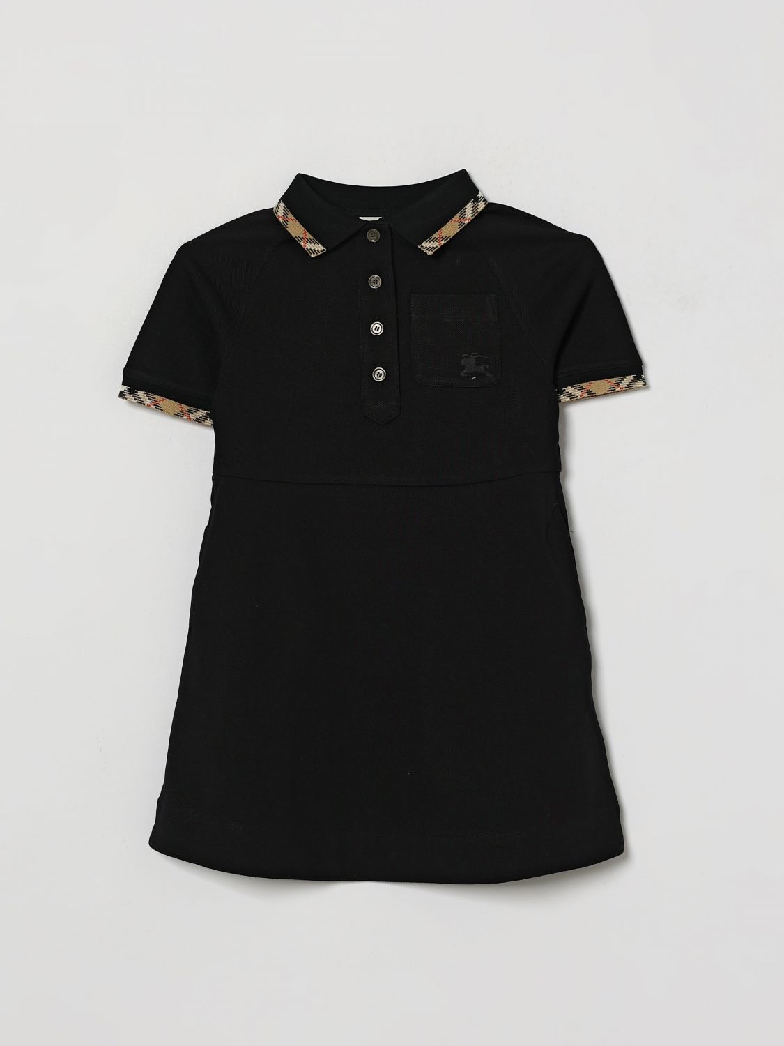 BURBERRY Dress Kids color Black