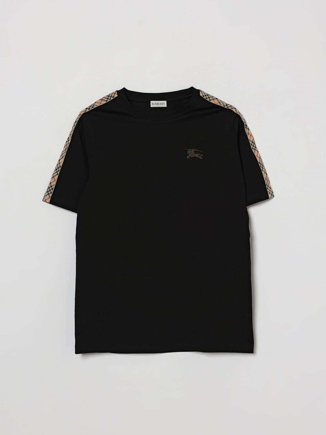 BURBERRY T-Shirt Kids color Black