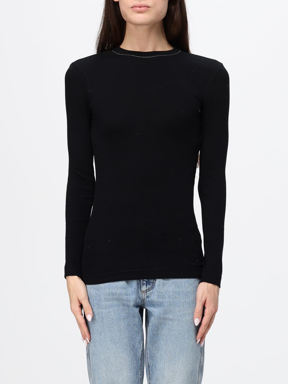 BRUNELLO CUCINELLI T-Shirt Woman color Black