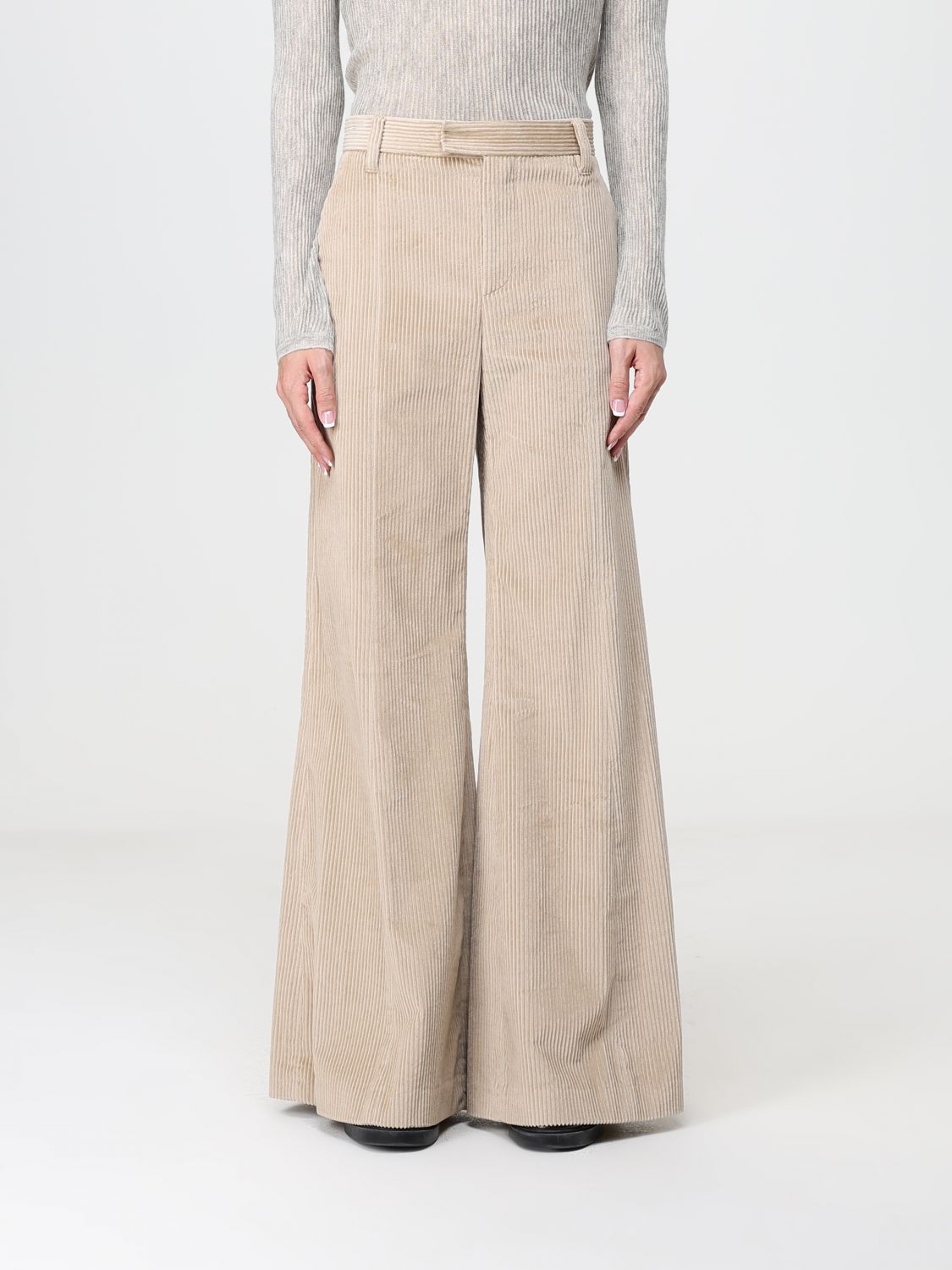 BRUNELLO CUCINELLI Pants Woman color Beige