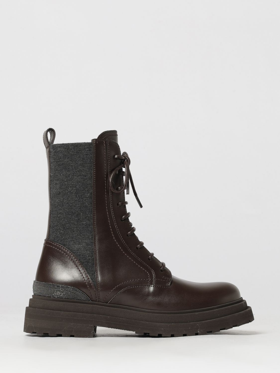 BRUNELLO CUCINELLI Boots Woman color Brown