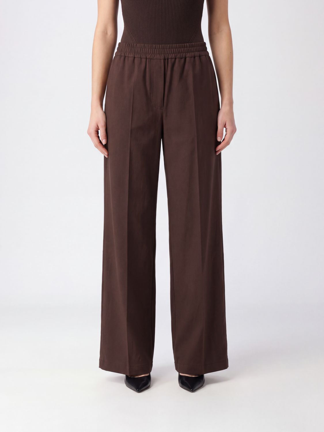 BRUNELLO CUCINELLI Hose Damen Farbe Burnt