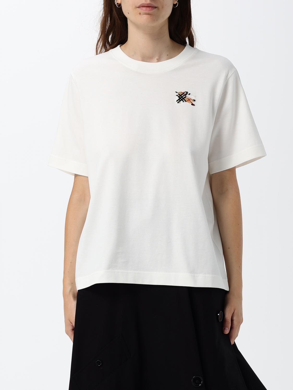 BURBERRY T-Shirts Donna colore Bianco