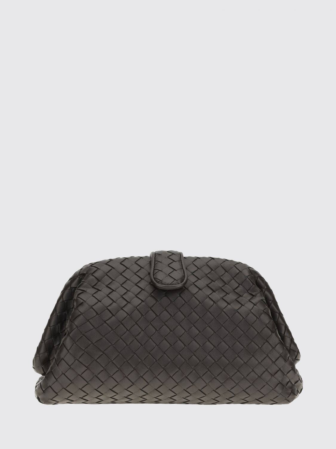 BOTTEGA VENETA Clutch Woman color Coffee