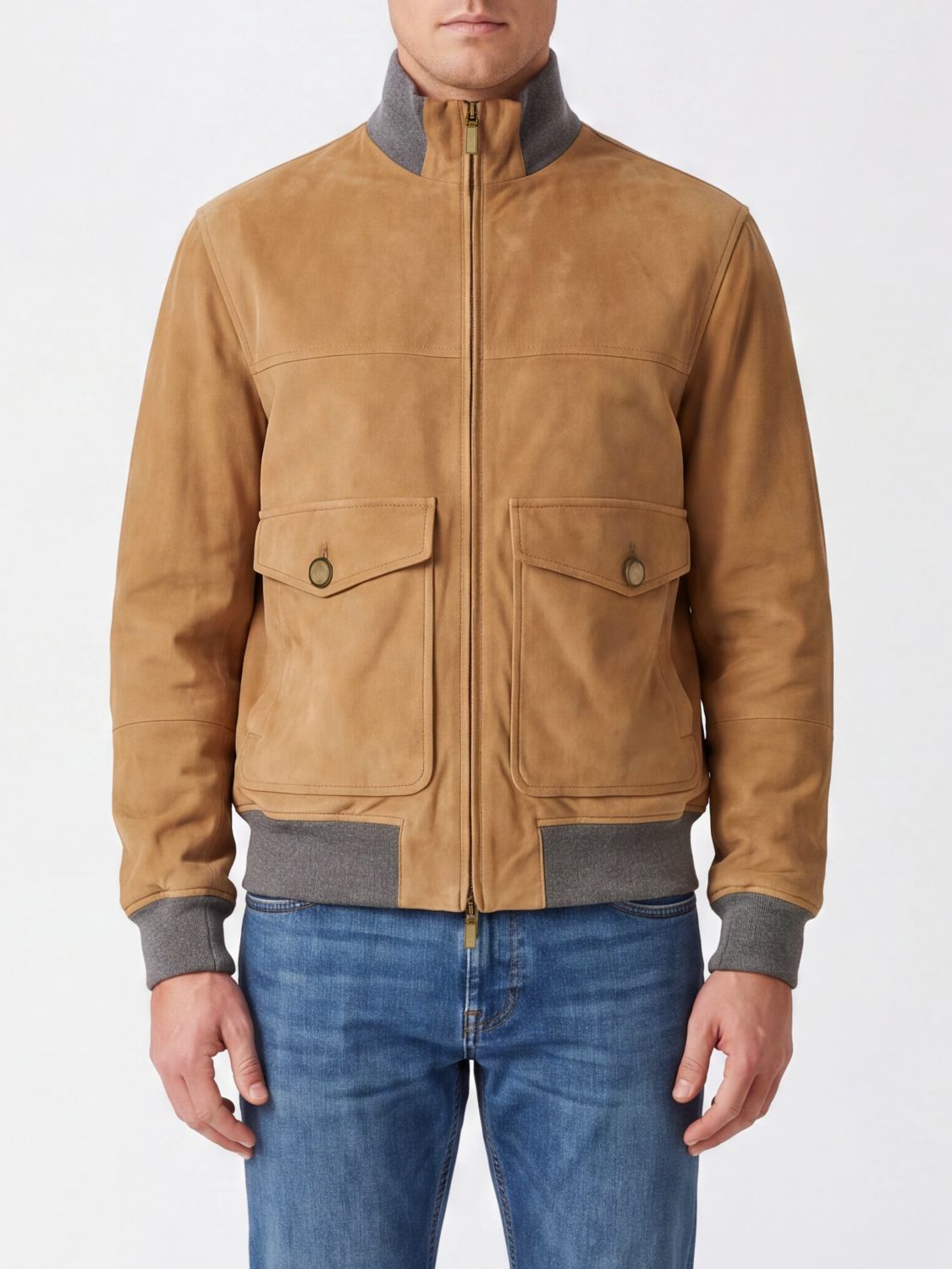 BRUNELLO CUCINELLI Jacket Men color Beige
