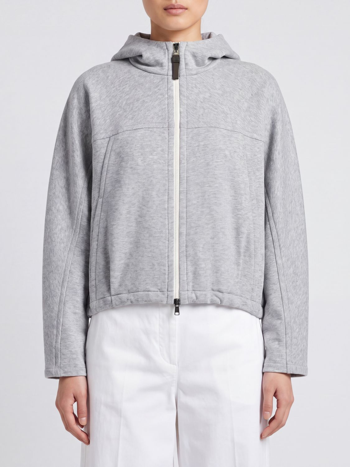 BRUNELLO CUCINELLI Sweatshirt Woman color Grey