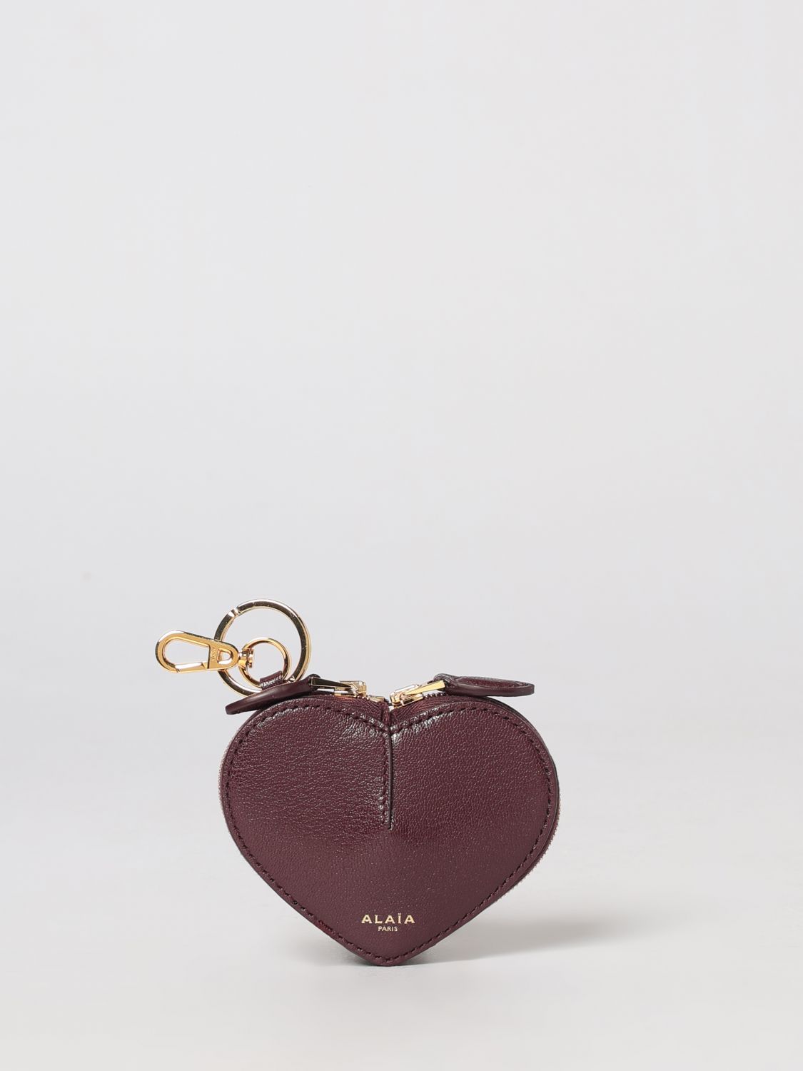ALAÏA Geldbörse Damen Farbe Burgunderrot