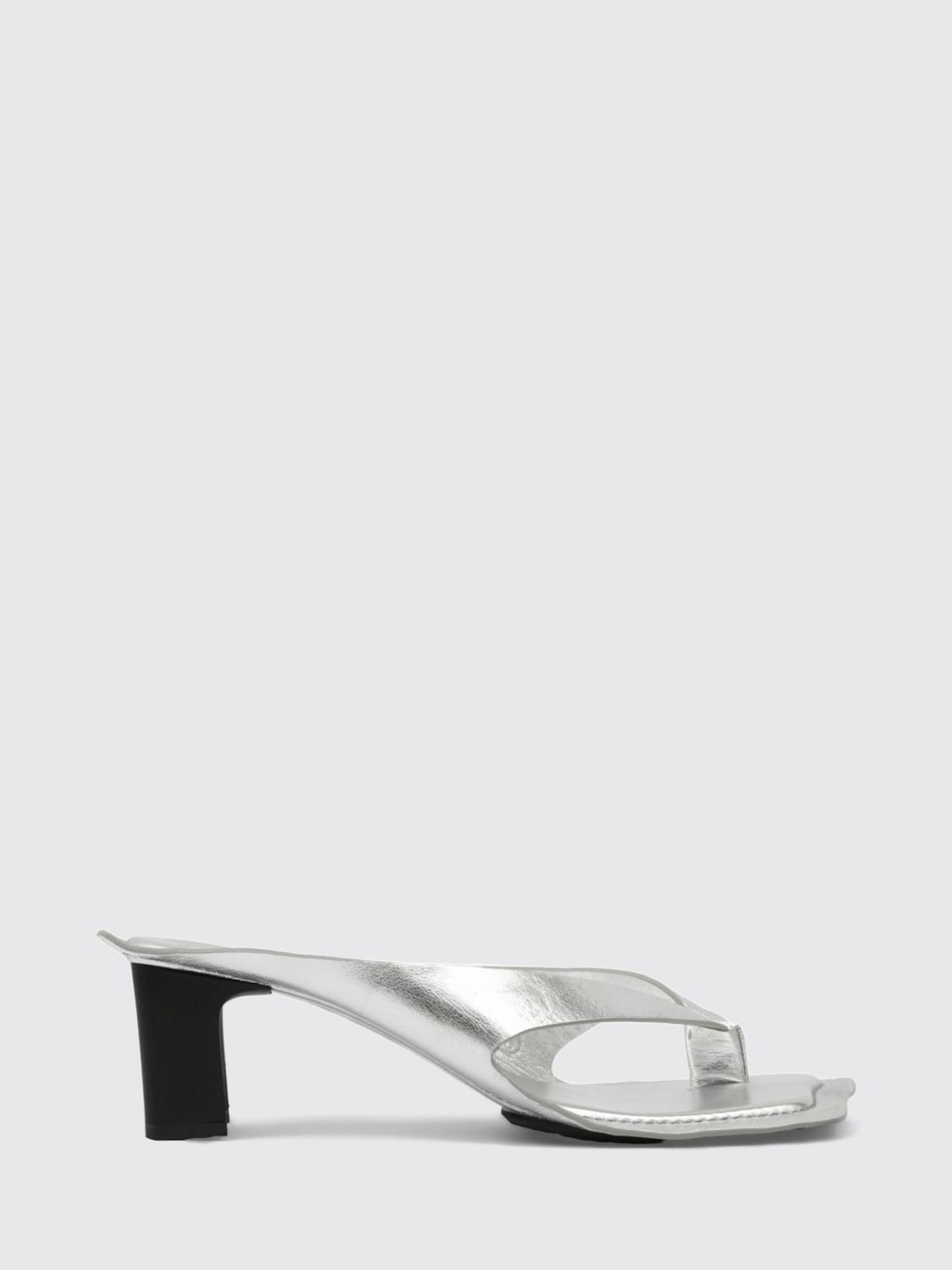MM6 MAISON MARGIELA Sandali Con Tacco Donna colore Silver