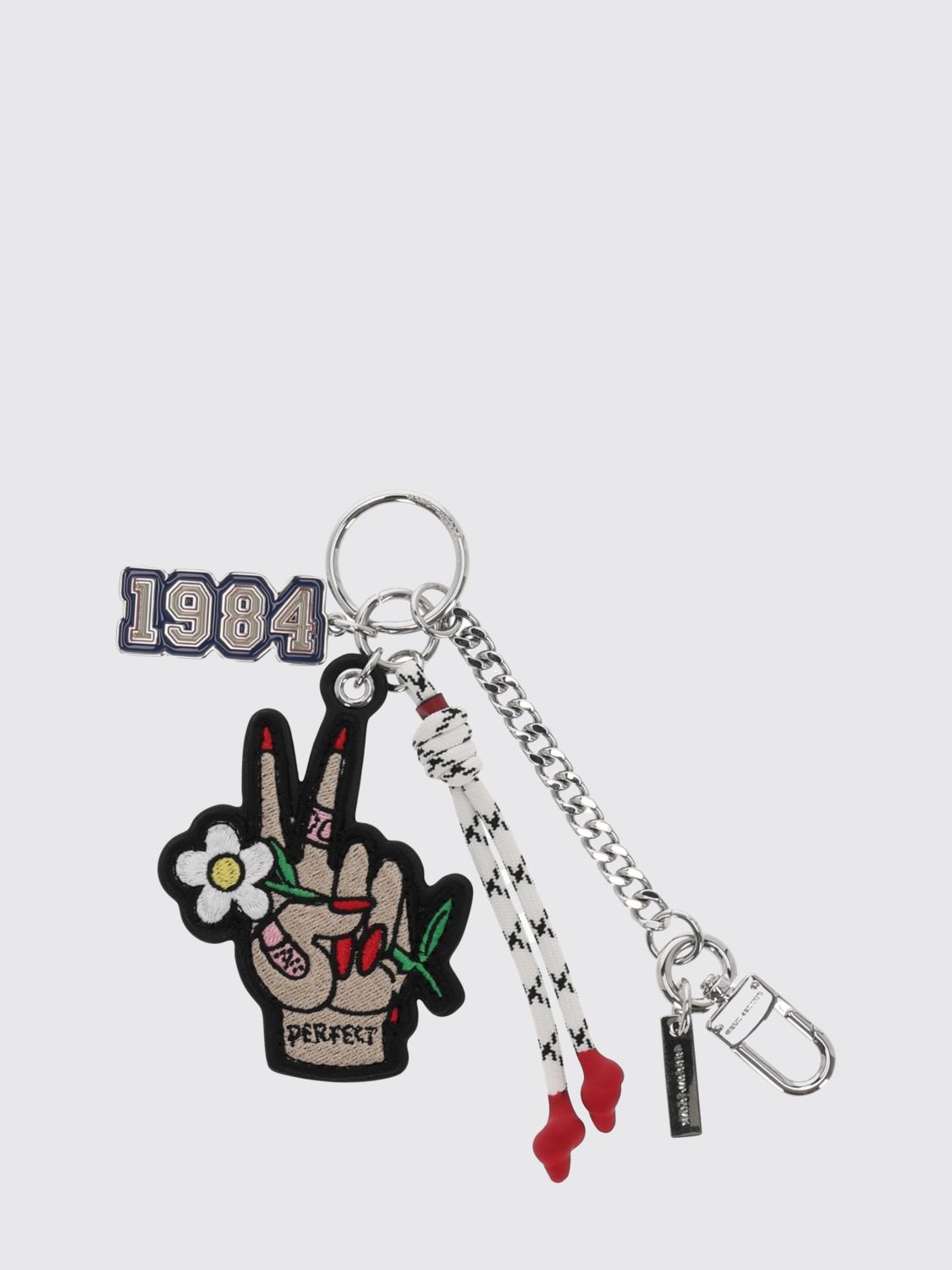 MARC JACOBS Key Chain Woman color Grey