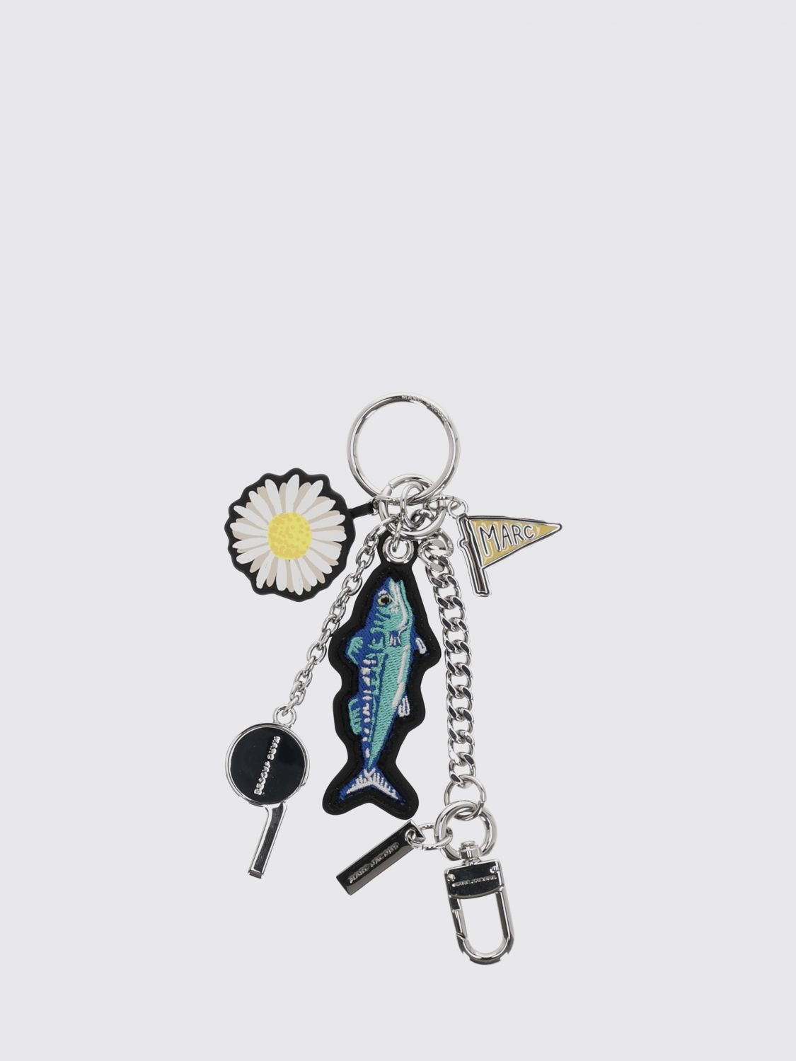 MARC JACOBS Key Chain Woman color Grey