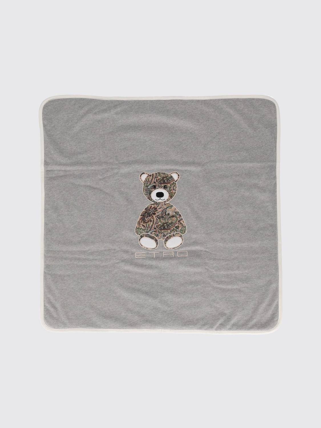 ETRO Blanket Kids color Grey