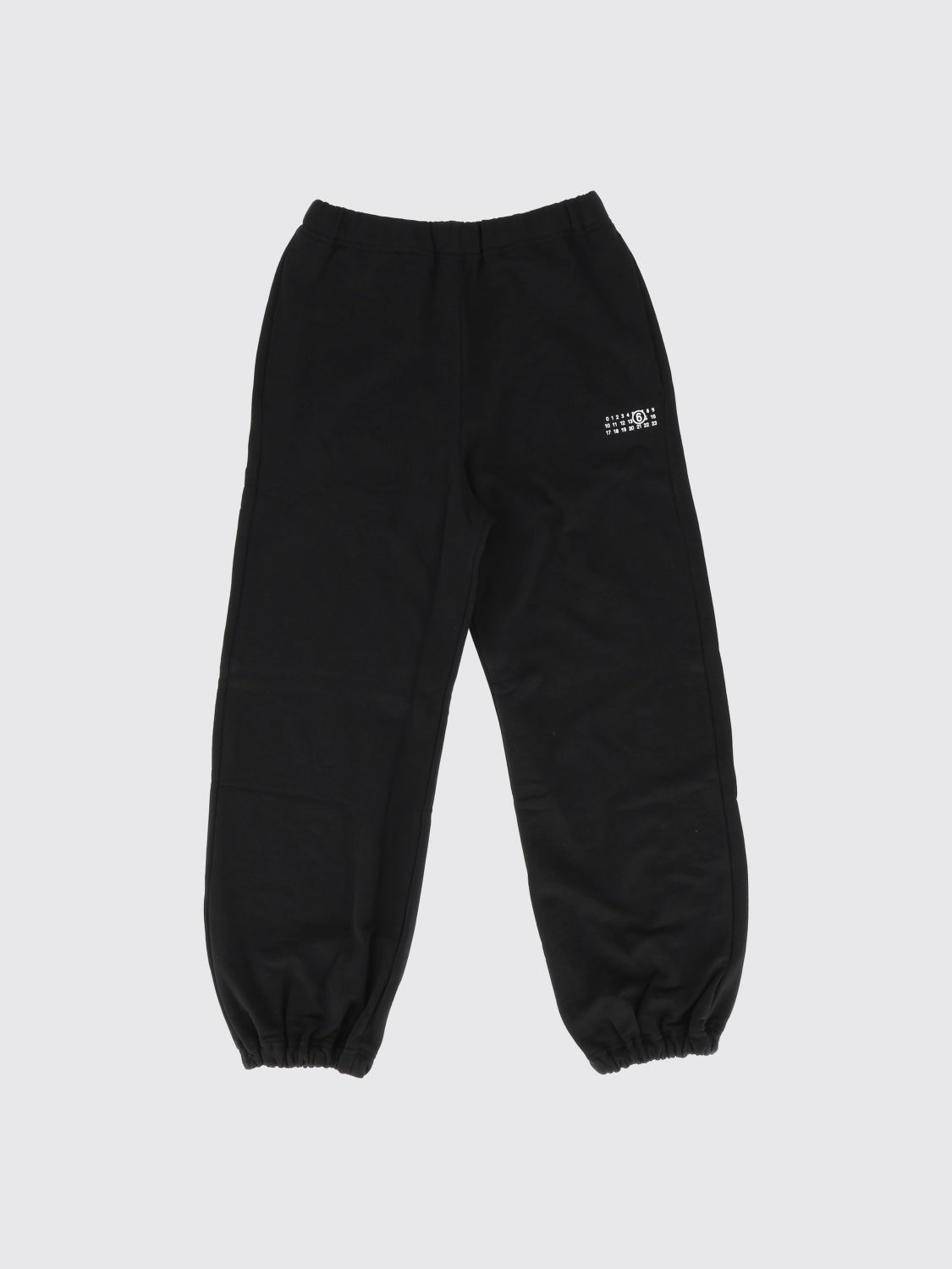 MM6 MAISON MARGIELA Baumwoll-Jogginghose für Jungen mit numerischem Logo