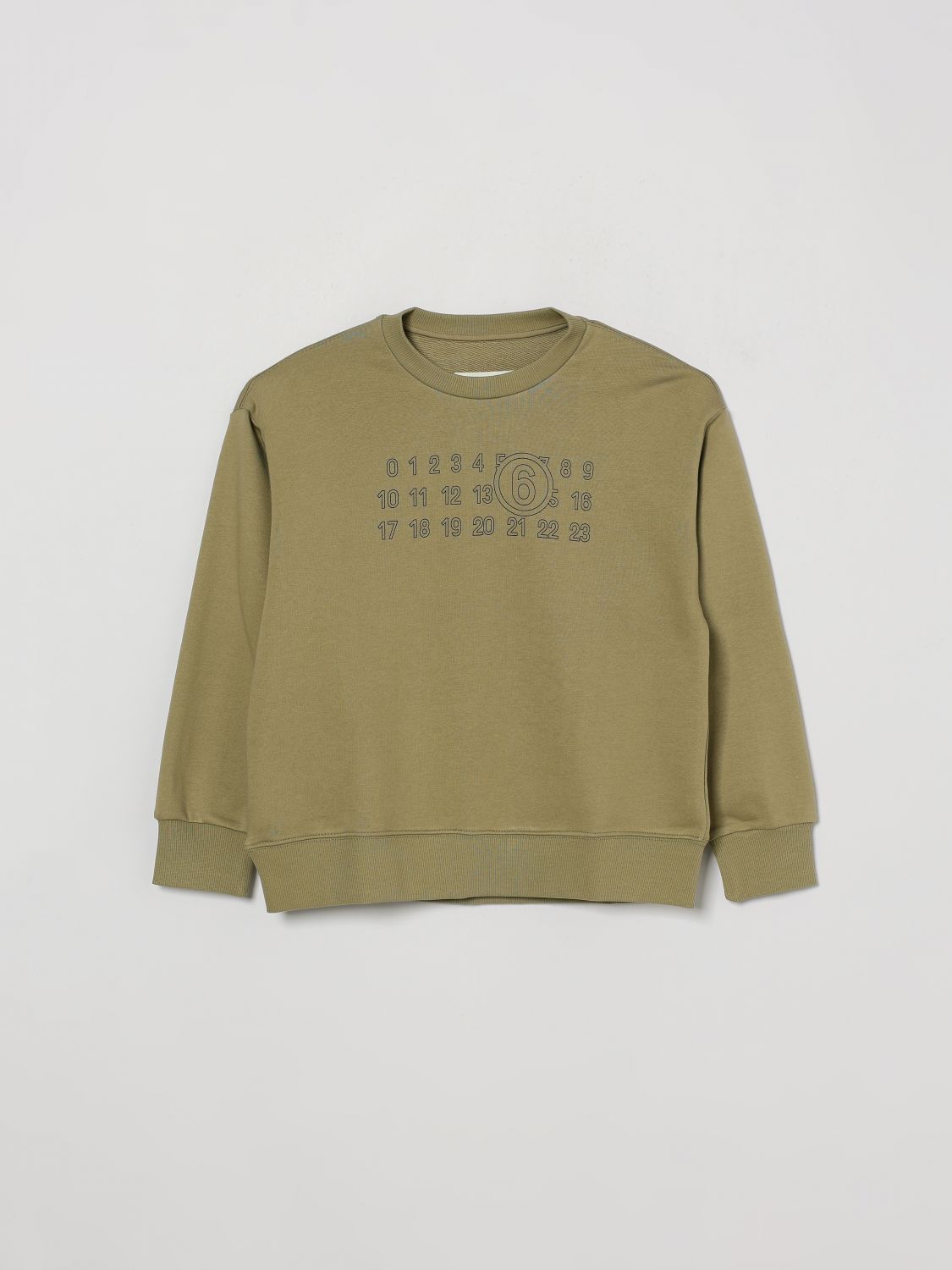 MM6 MAISON MARGIELA Sweater Kids color Olive