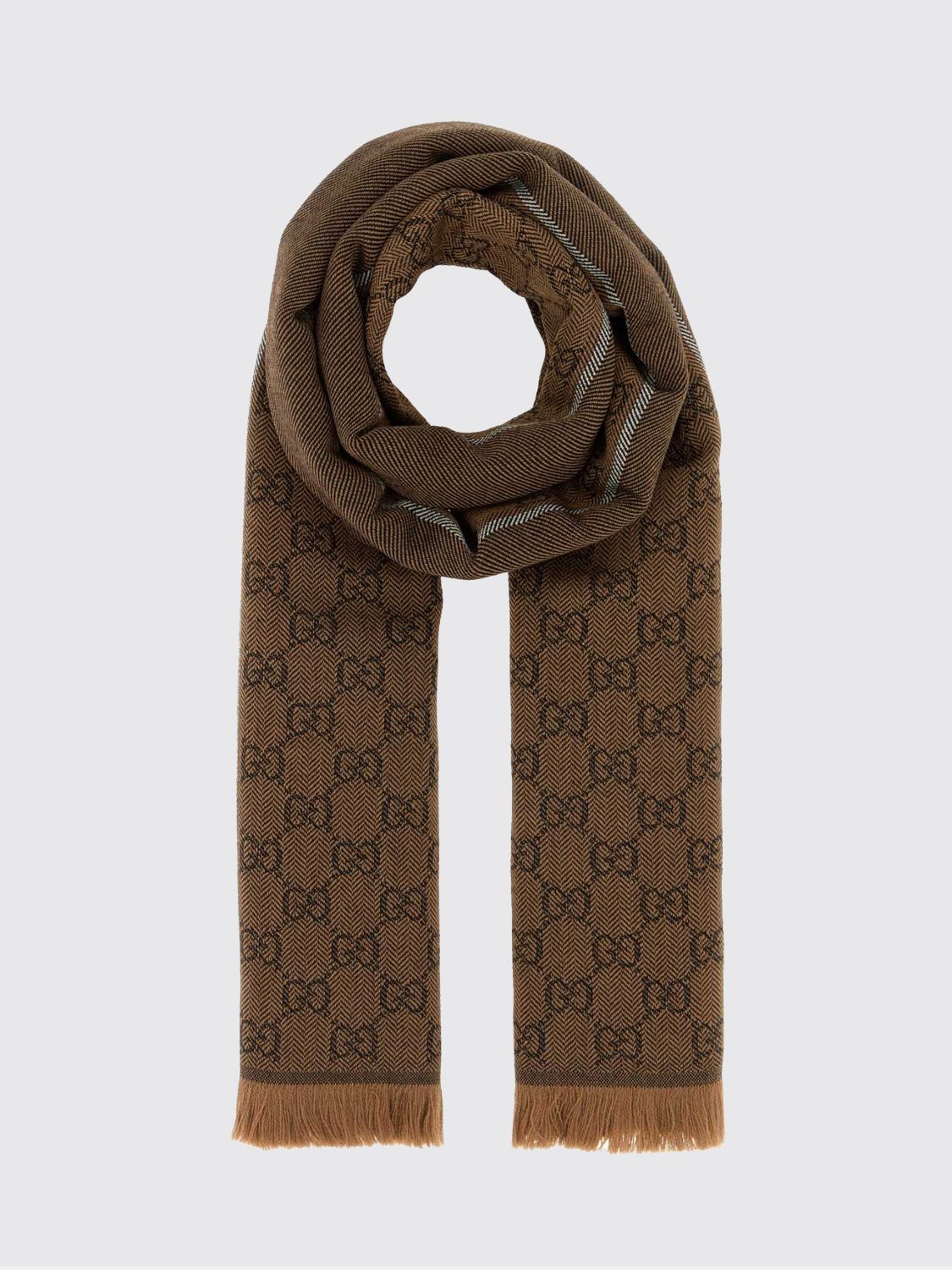 GUCCI Sciarpa Uomo colore Marrone