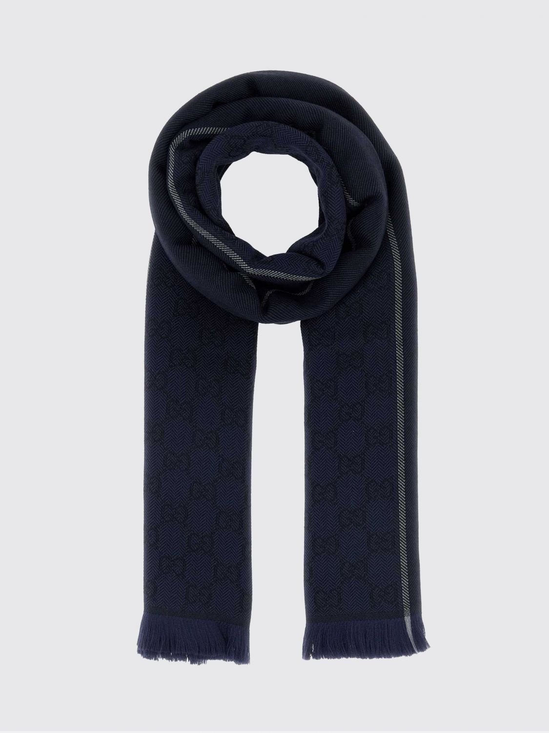 GUCCI Sciarpa Uomo colore Blue Navy
