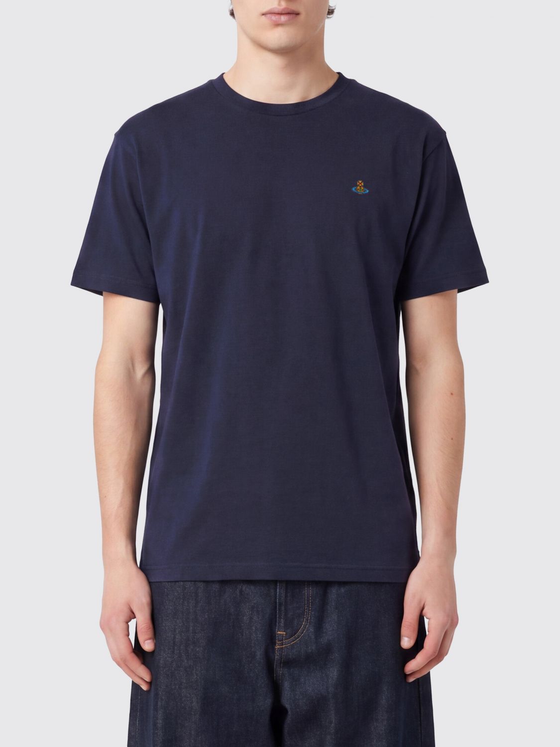 VIVIENNE WESTWOOD T-Shirt Men color Navy