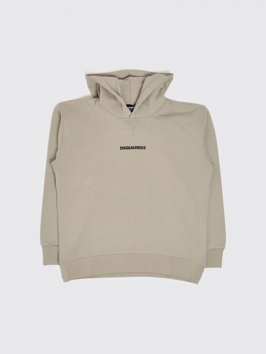 DSQUARED2 Jungen-Kapuzenpullover aus Baumwolle mit Kängurutasche