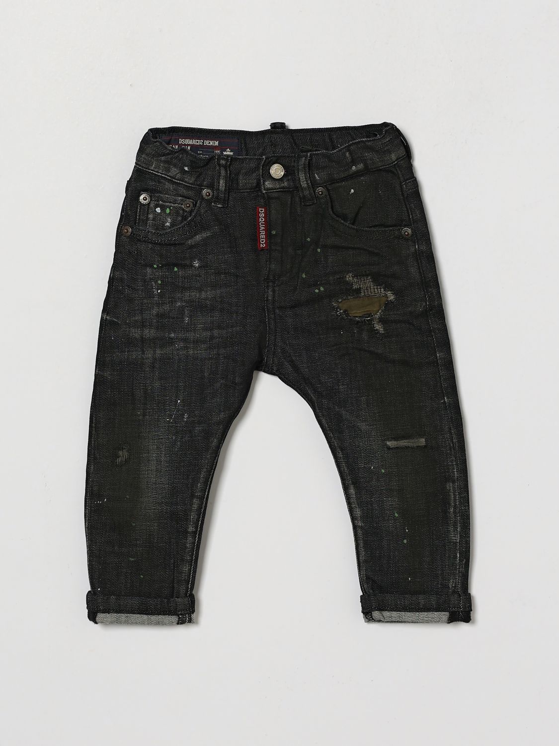 DSQUARED2 Pants Kids color Denim