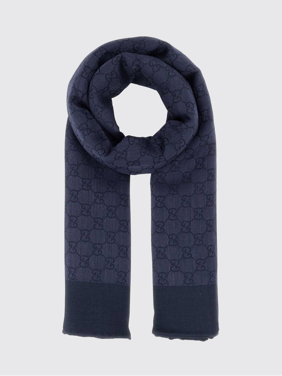 GUCCI Sciarpa Uomo colore Blue Navy