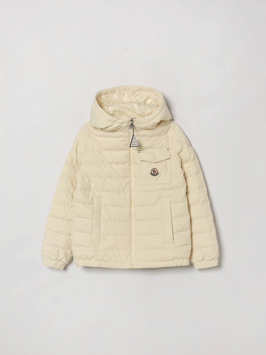 MONCLER Daunenjacke Quillon für Jungen mit Kapuze aus recyceltem Polyester