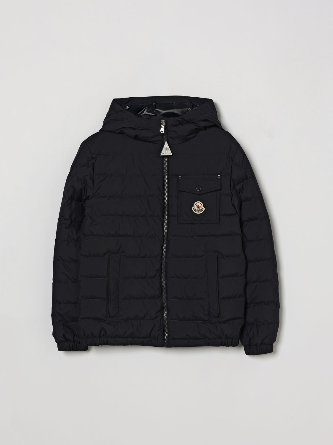 MONCLER Daunenjacke Quillon für Jungen mit Kapuze aus recyceltem Polyester