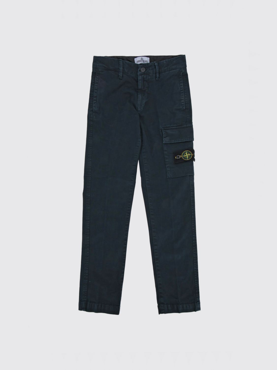 STONE ISLAND JUNIOR Pantaloni Bambino colore Blue Navy
